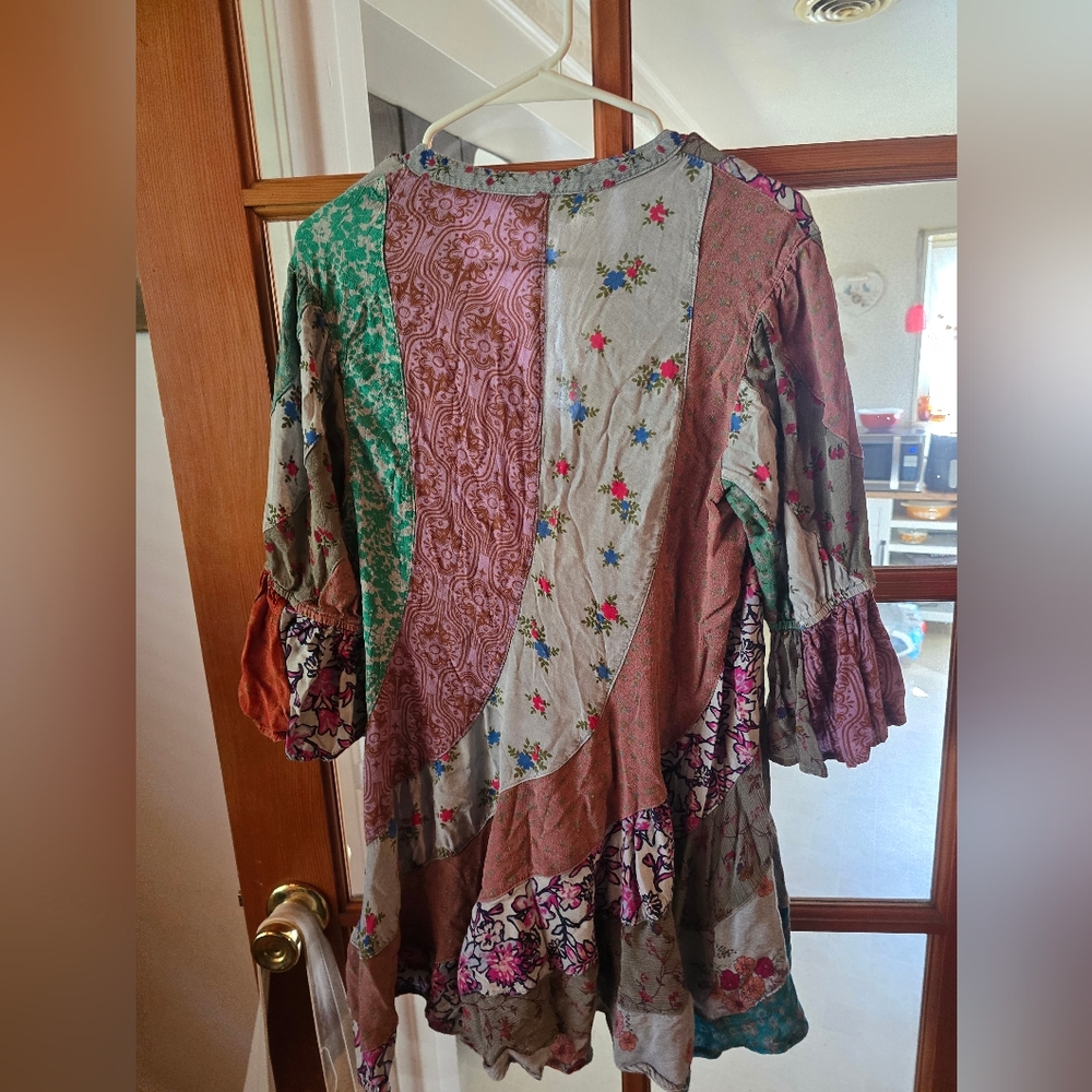 Young Threads Multicolor Patchwork Blouse - image 2